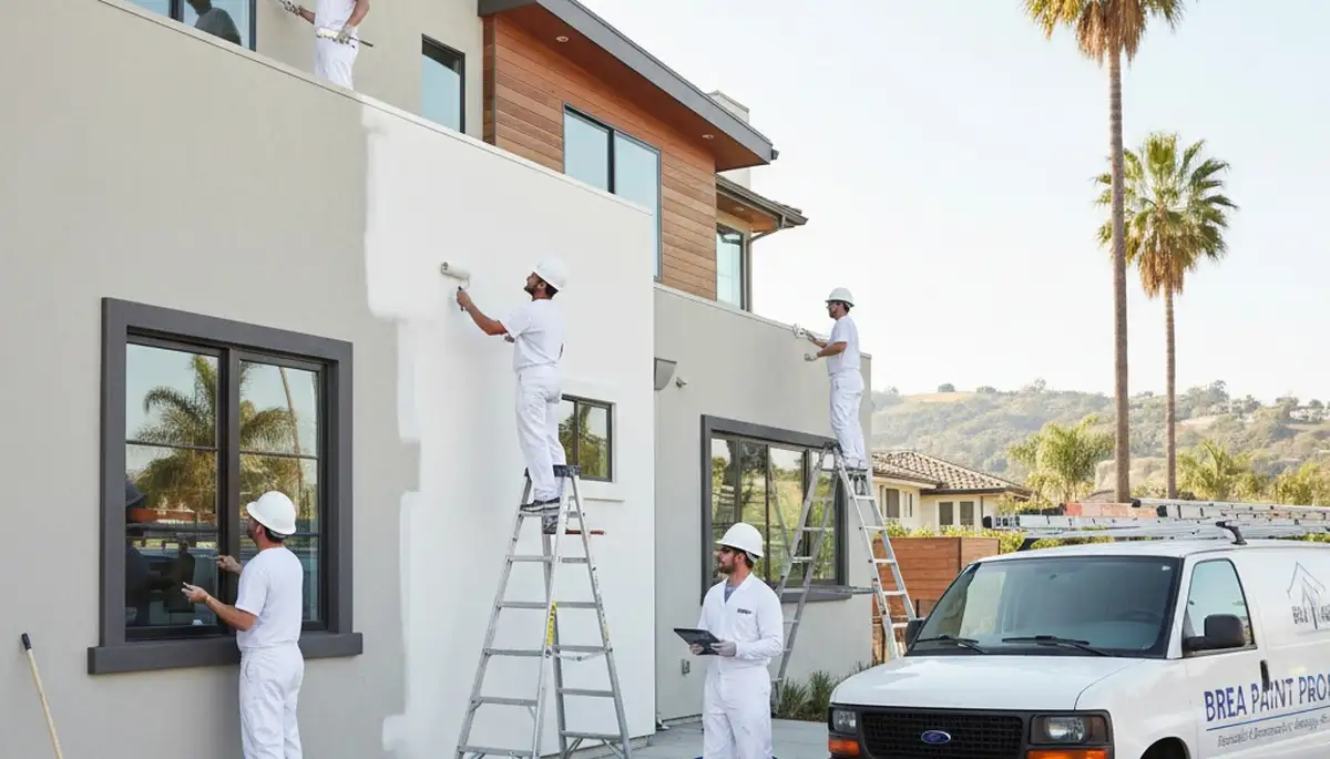 House painters in Anaheim, CA providing professional exterior and interior painting services