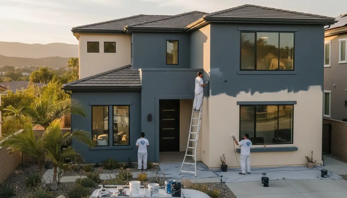 Professional house painting service in Anaheim, CA for interior and exterior home painting