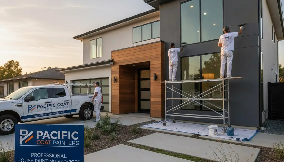 Professional house painting service in Anaheim, CA for exterior and interior home painting