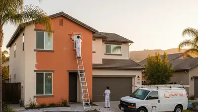 Professional house painting service in Anaheim, CA for exterior and interior home repainting