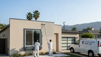 Professional house painting service in Anaheim, CA for residential exterior and interior homes