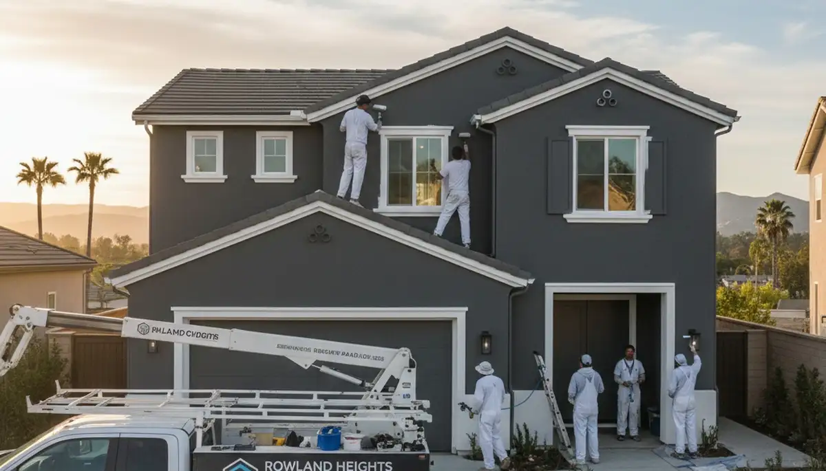 Professional house painting service in Anaheim, CA for residential exterior and interior projects