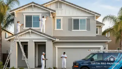 Professional house painting service in Anaheim, CA for residential exterior and interior painting