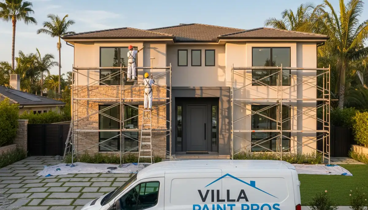 Professional house painting service in Anaheim, CA for residential exterior and interior projects